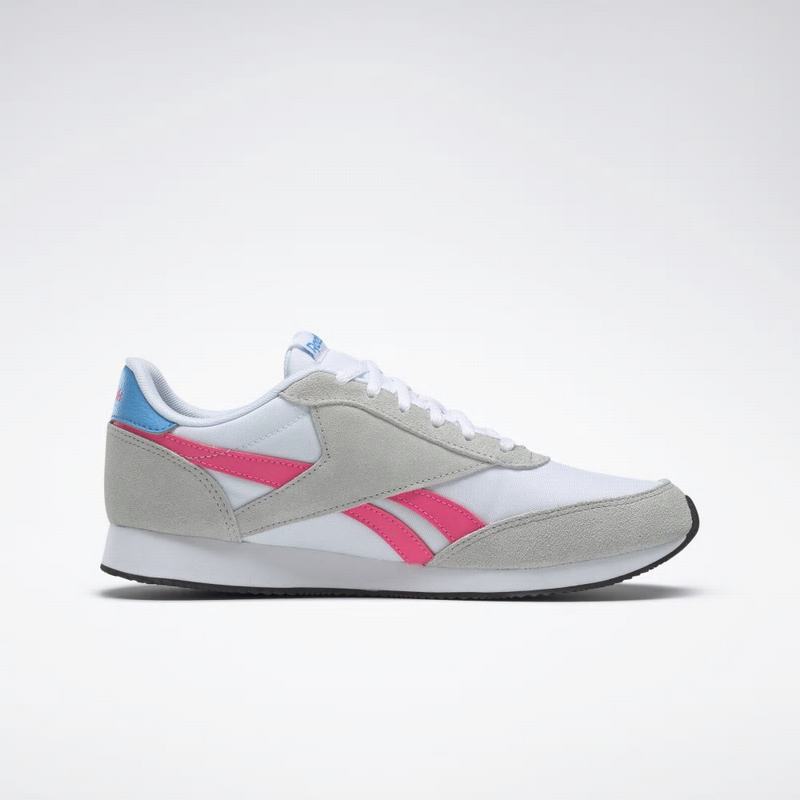 Tenisi Reebok Royal Classic Jogger 2.0 Dama Gri/Albi/Roz/Albastri Romania IV3312ML